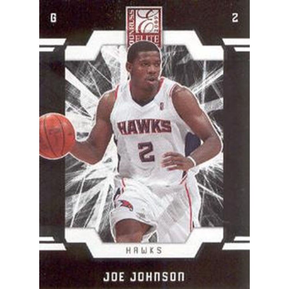 2009 Donruss Elite Basketball Card - #1 Joe Johnson